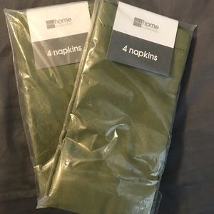 2 packs Green JC Penney Cotton Napkins